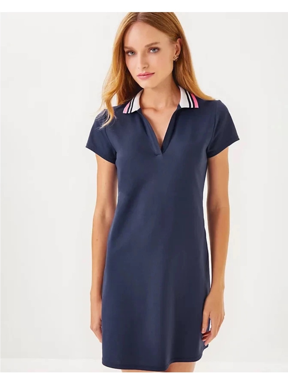 Lilly Pulitzer Luxletic Cayo Costa Polo Dress Size Medium